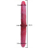 DoublePlayz Double gode Duo Real 36 x 4.3cm